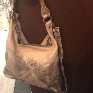 Latico Black and White Patterned Backpack